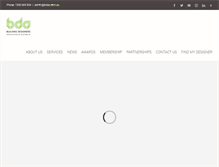 Tablet Screenshot of bdaa.com.au